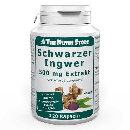 Schwarzer ingwer extrakt 500 - extrakt,