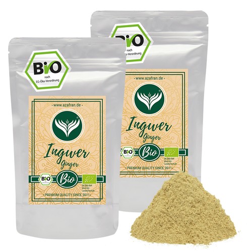 Bio ingwer pulver 1kg - bio,