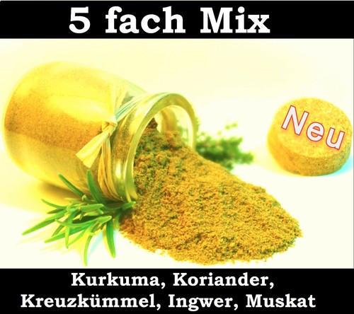 500g 5fach mix - mix, kurkuma