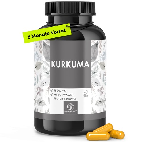 Kurkuma kapseln 000 - kurkuma, 15.000