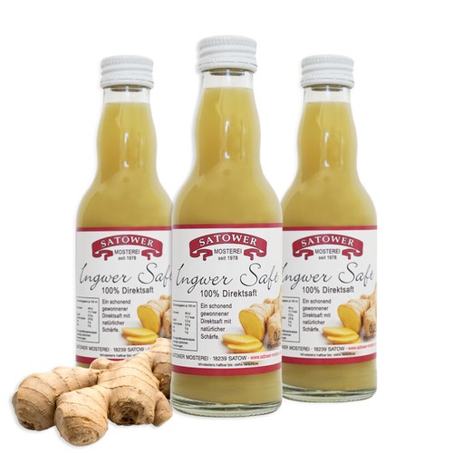 Ingwer saft pur 100 - 0,2l,