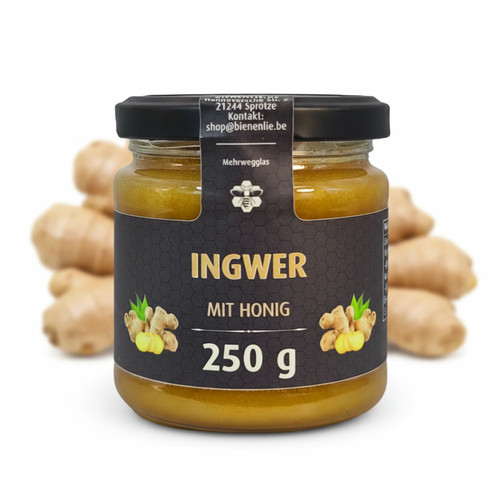 Ingwer mit honig würzig - honig,