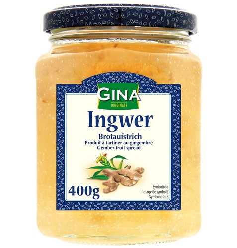 Gina fruchtaufstrich ingwer - gina,
