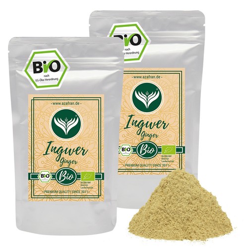 Bio ingwer pulver - pulver, |