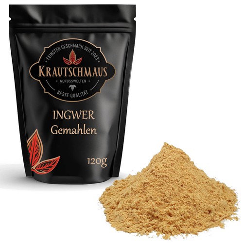 120g ingwer pulver gemahlen - 120g,