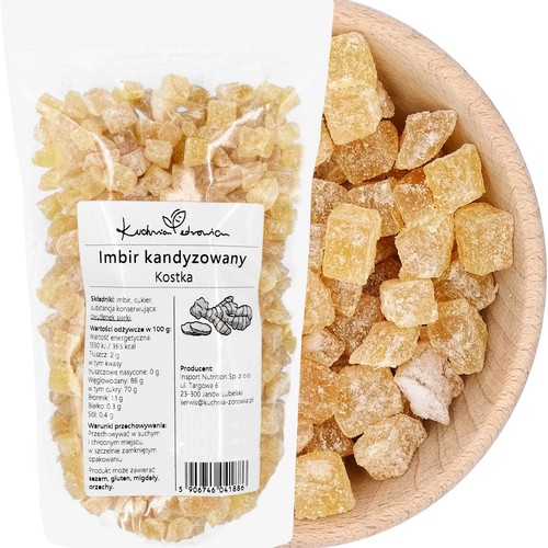 Ingwer kandiert würfel - ingwer,
