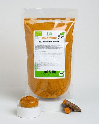 Bio kurkuma pulver goldene - kurkuma,