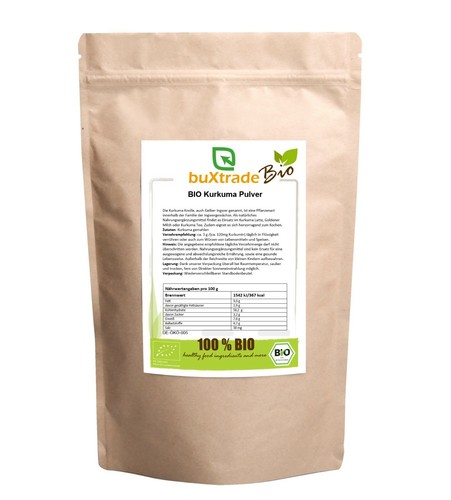 Bio kurkuma pulver - pulver, |