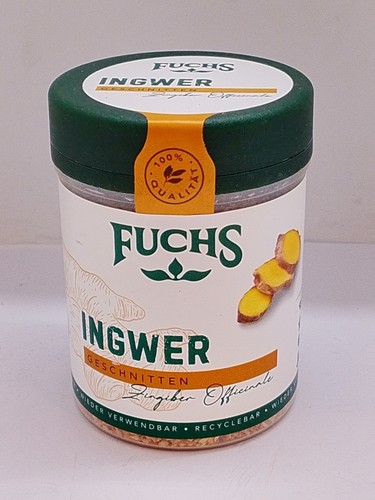 Fuchs ingwer geschnitten 45g - ingwer,