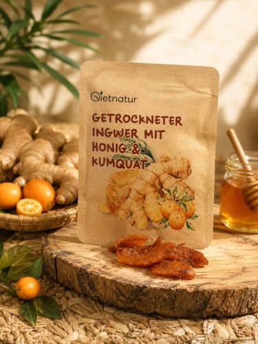 Vietnatur getrockneter ingwer - vietnatur,