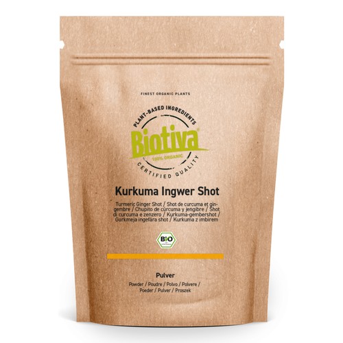 Kurkuma ingwer shot bio 200g - kurkuma-ingwer,