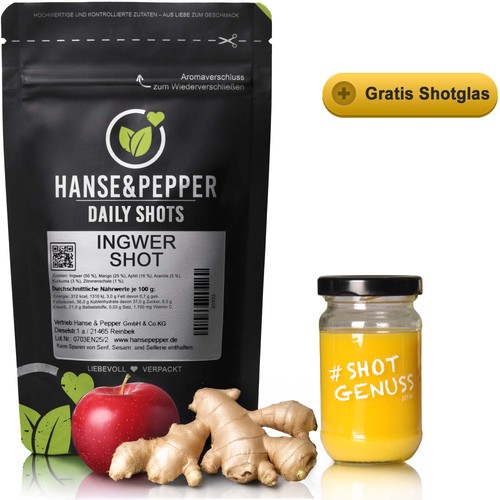 120g ingwer shot pulver - 120g,