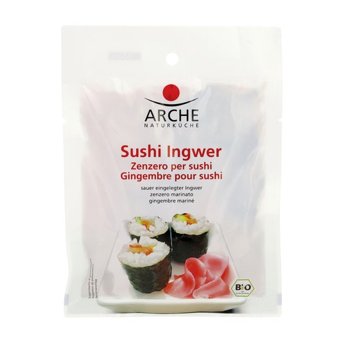 Arche bio sushi ingwer 105g - bio, 6x