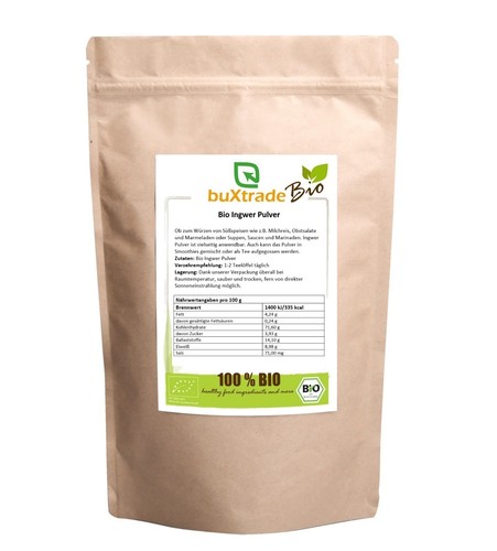 Bio ingwer pulver - bio,