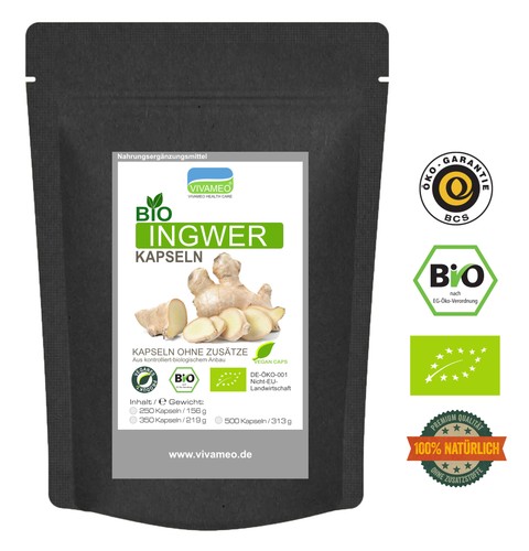 Vivameo bio ingwer kapseln - bio,