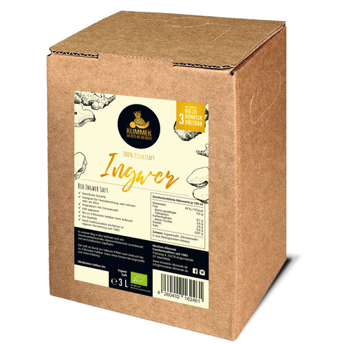 Klimmek bio ingwersaft 3 - bio,