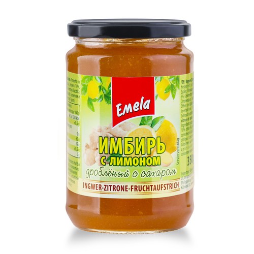 Ingwer zitrone fruchtaufstrich - ingwer-zitrone,